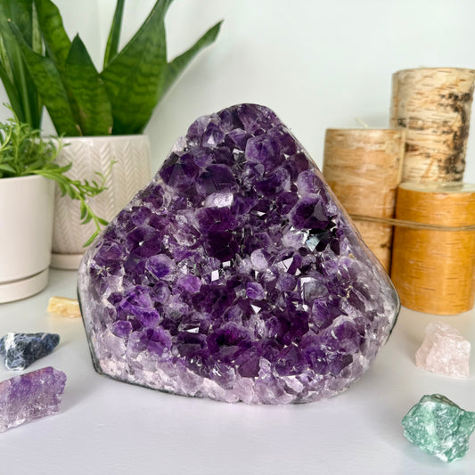 Amethyst // Cluster + Base