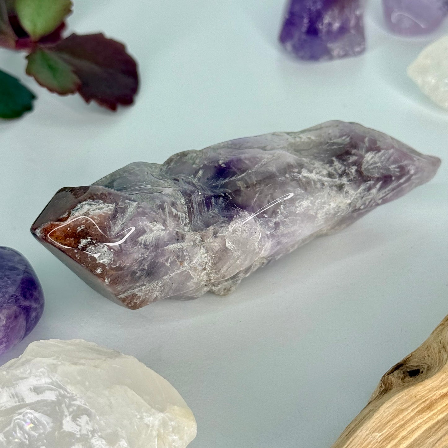 Red Cap // Amethyst // Polished // Points