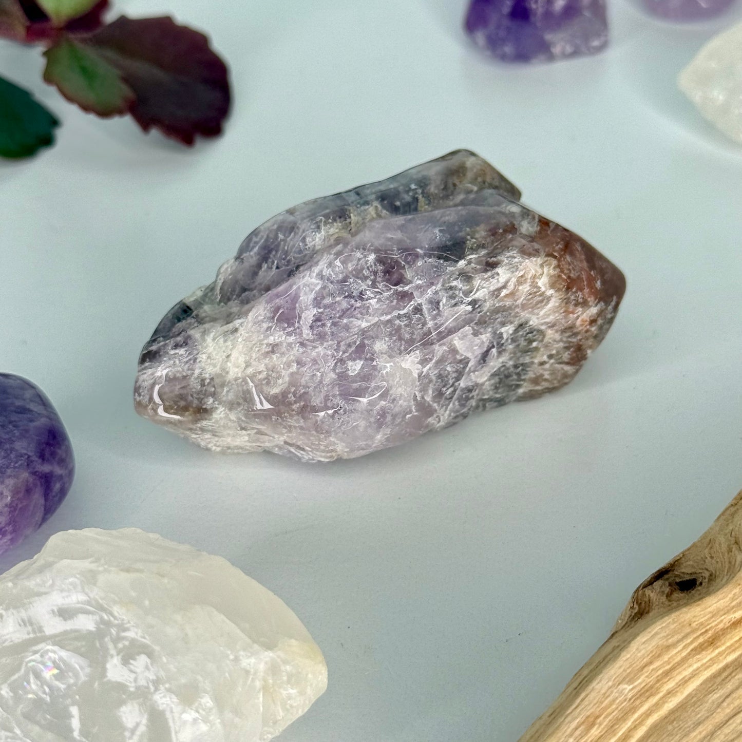 Red Cap // Amethyst // Polished // Points