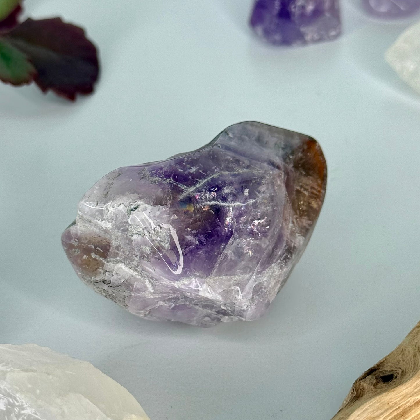 Red Cap // Amethyst // Polished // Points