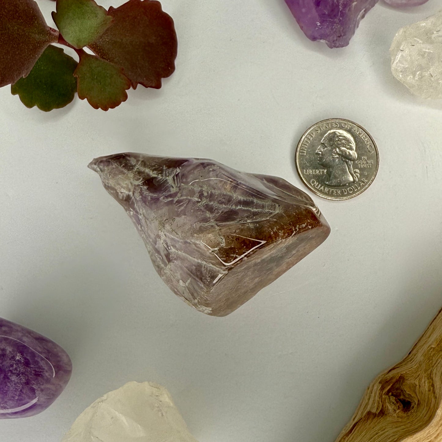 Red Cap // Amethyst // Polished // Points
