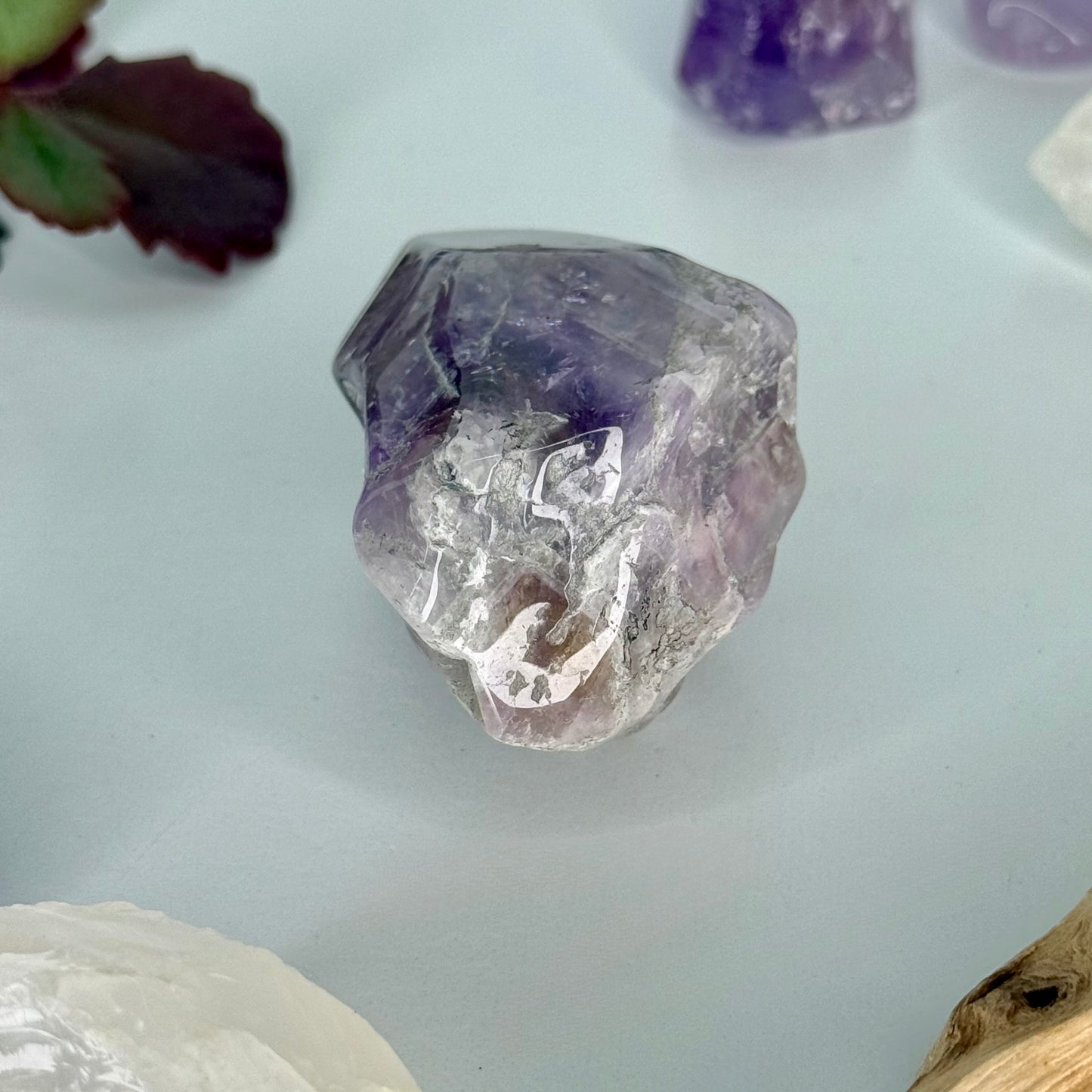 Red Cap // Amethyst // Polished // Points