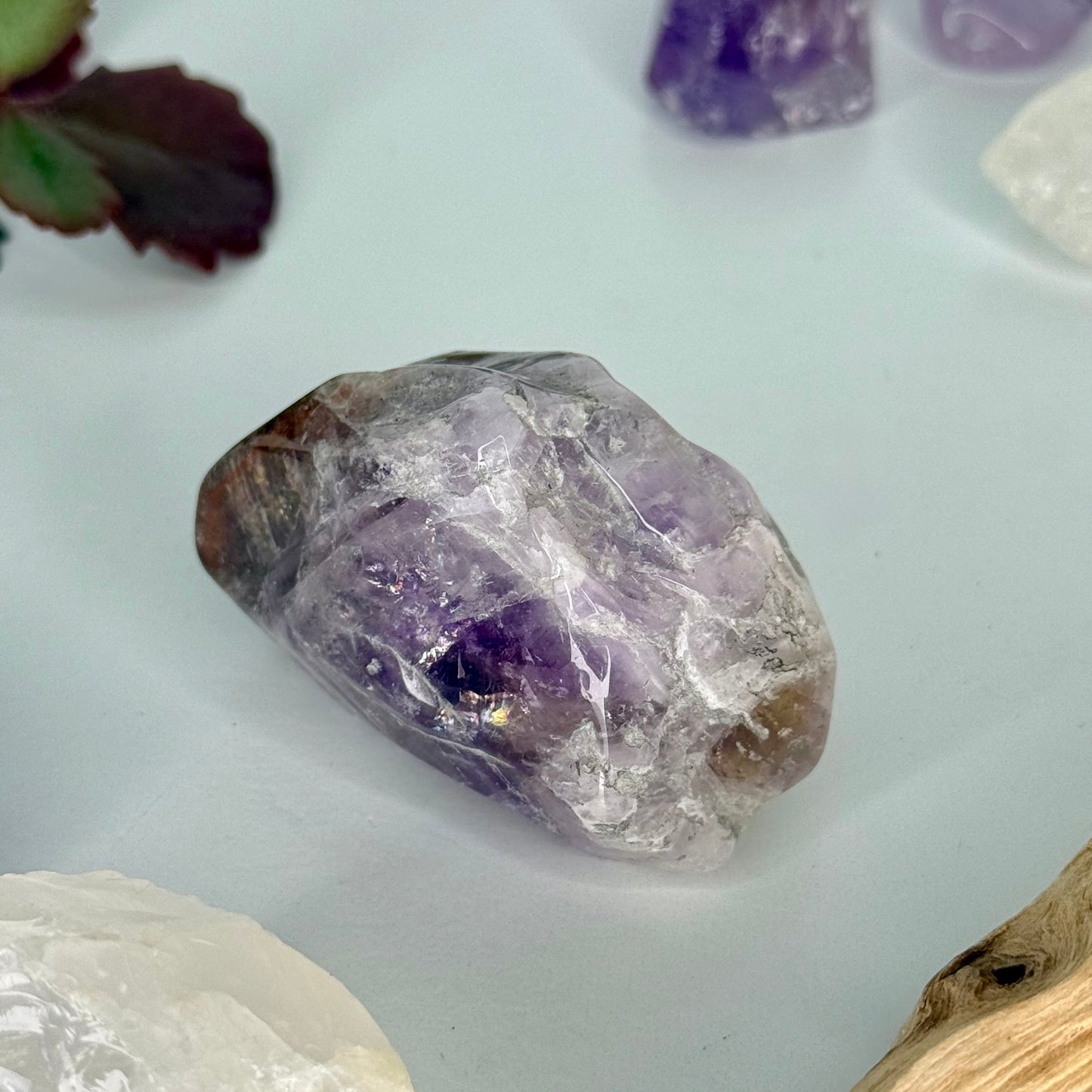 Red Cap // Amethyst // Polished // Points