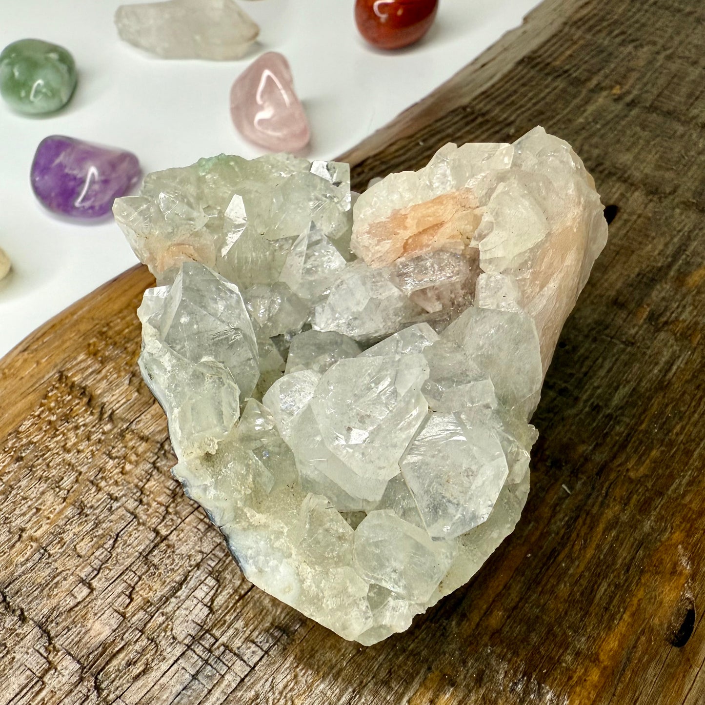 Apophyllite // Cluster