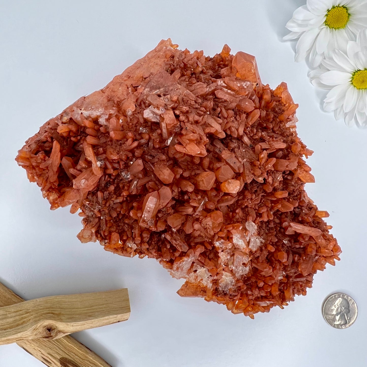 Quartz // Tangerine // Cluster