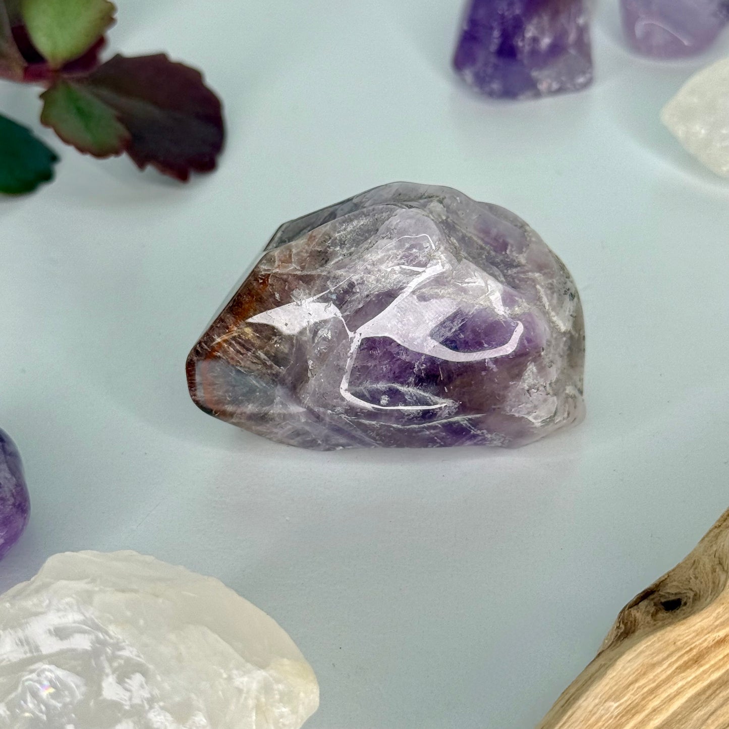 Red Cap // Amethyst // Polished // Points