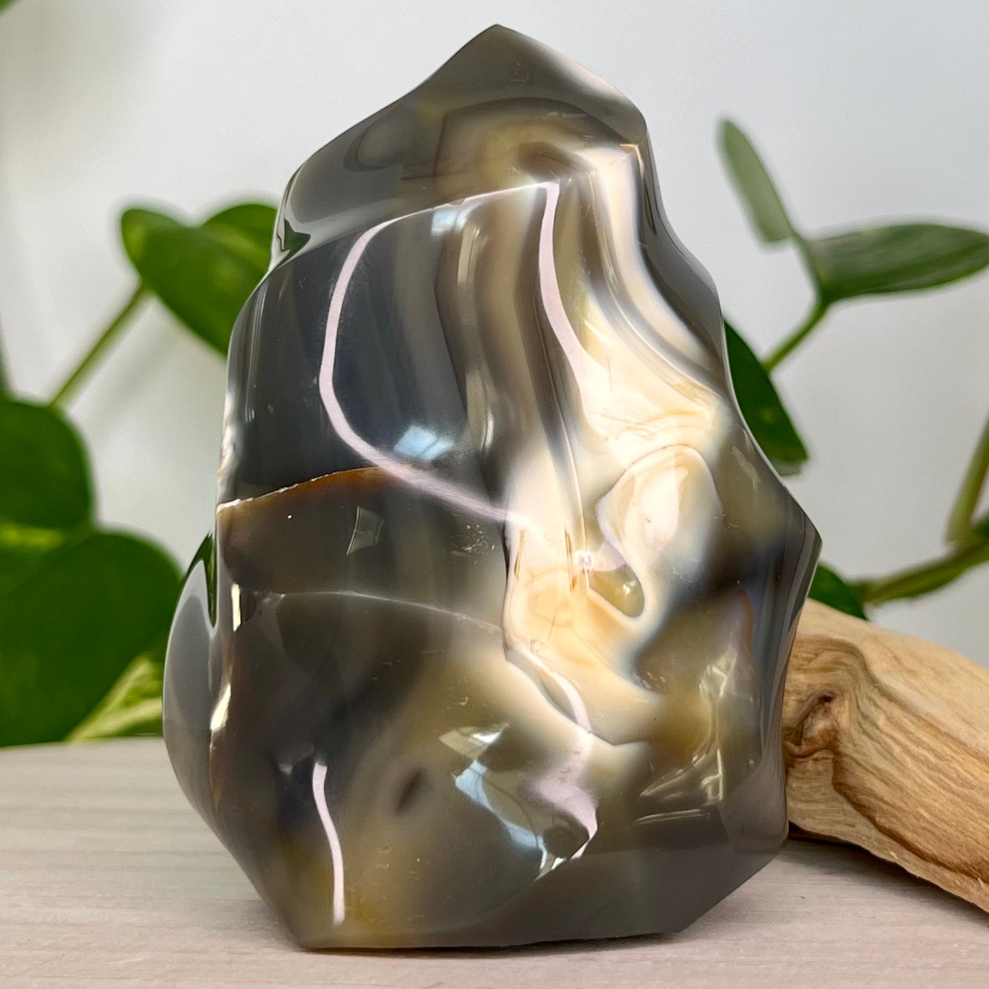 Agate // Blue // Orca // Free Form