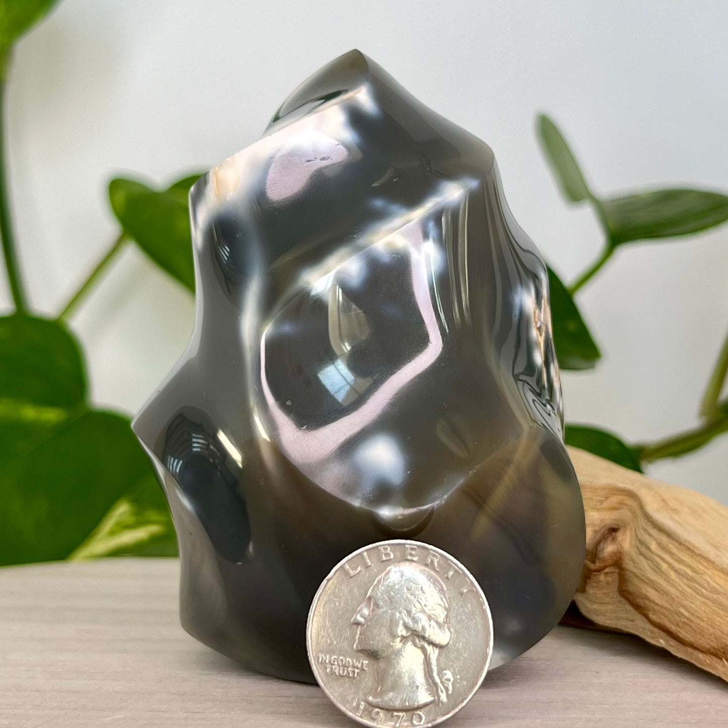 Agate // Blue // Orca // Free Form