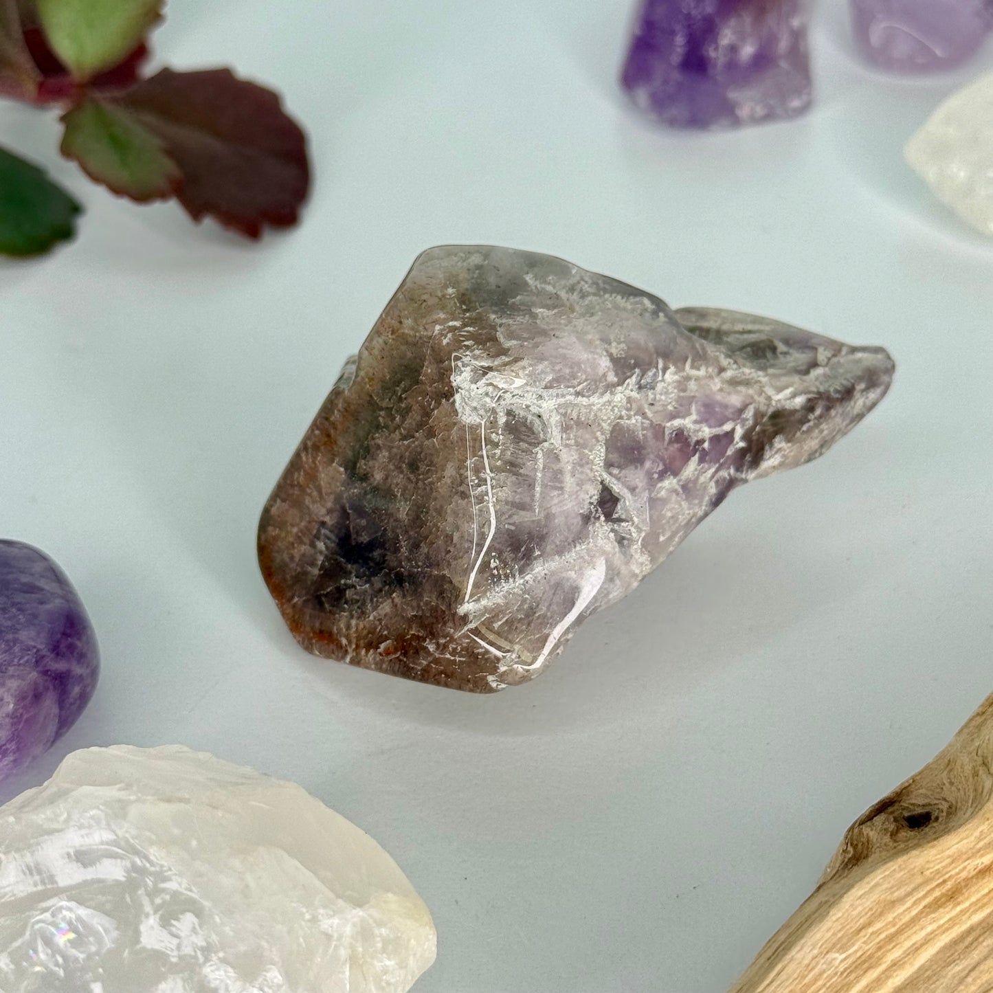 Red Cap // Amethyst // Polished // Points