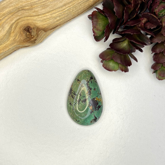Turquoise // Copper Inclusions // Cab