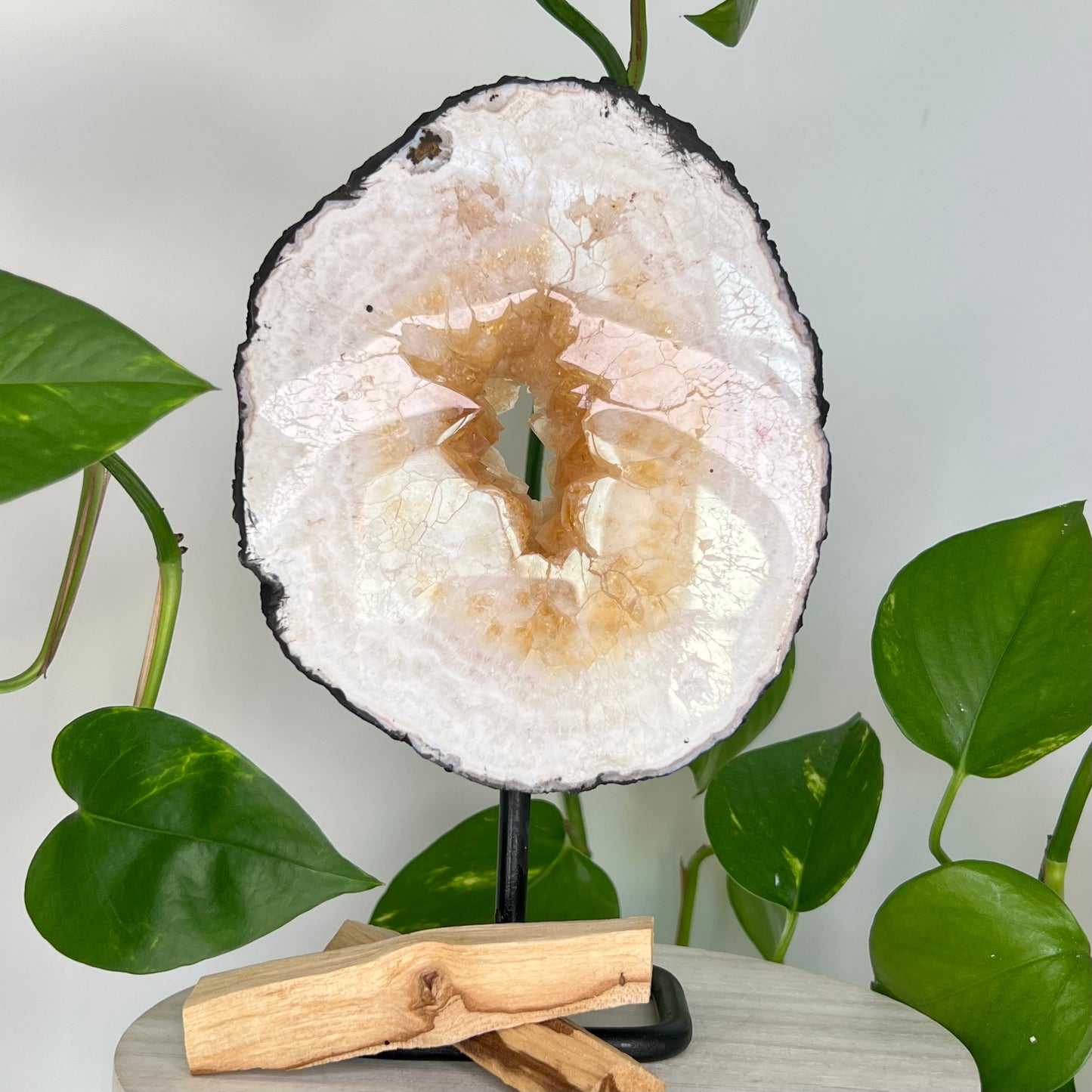Citrine // Ring // Metal Base