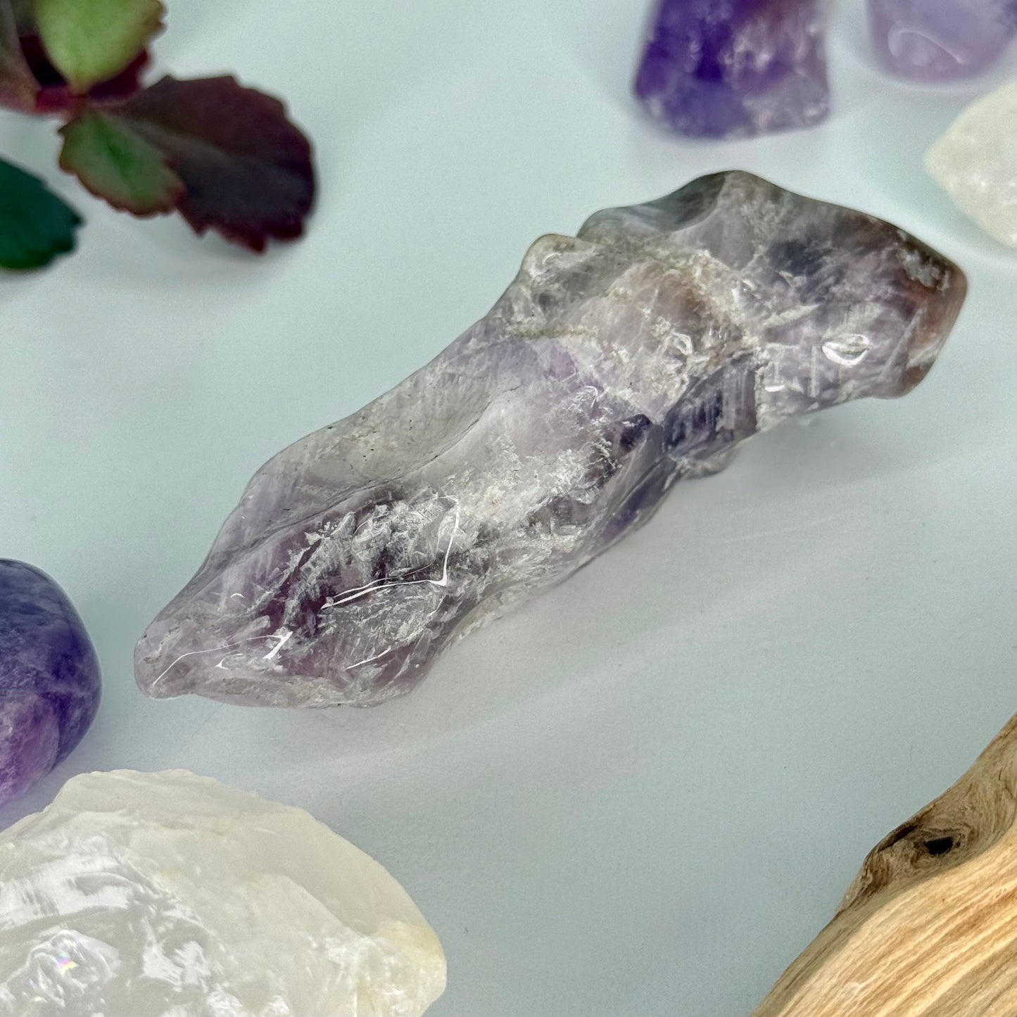 Red Cap // Amethyst // Polished // Points