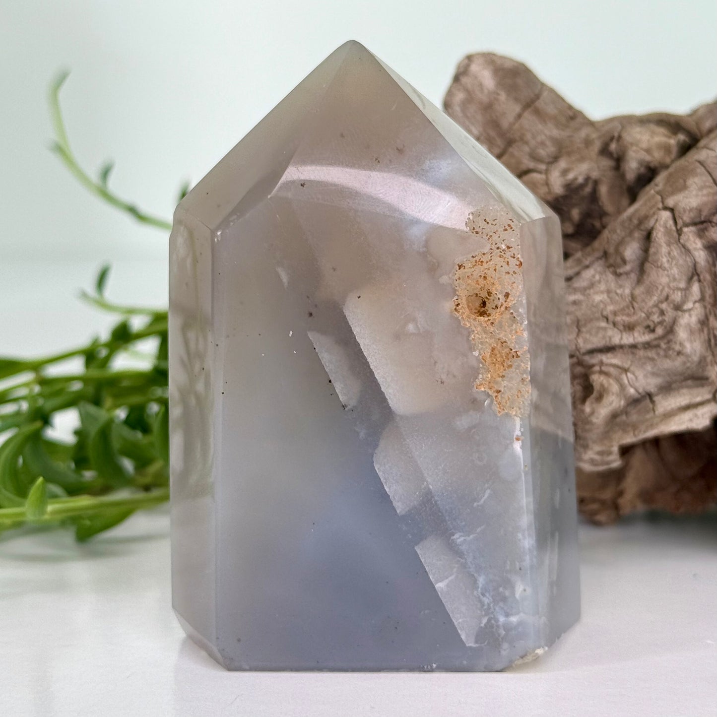 Agate // Tower w/ Druzy