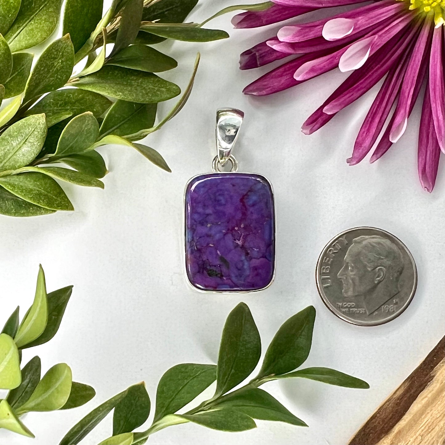 Mojave // Turquoise // Purple // Pendant