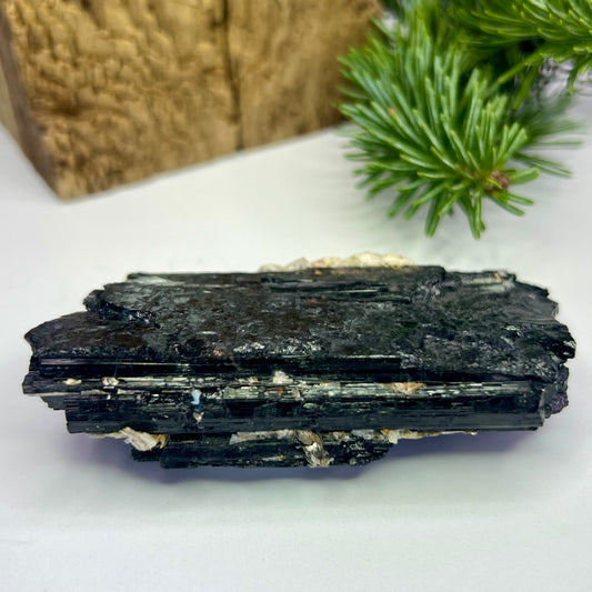 Tourmaline // Black // Natural Mineral // Rough - SolRising The Rock Shop