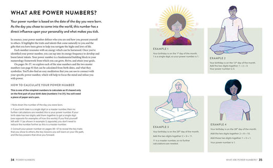 Beginner's Guide to Numerology by Kirsten Riddle: Paperback; 144 pages / English - SolRising The Rock Shop