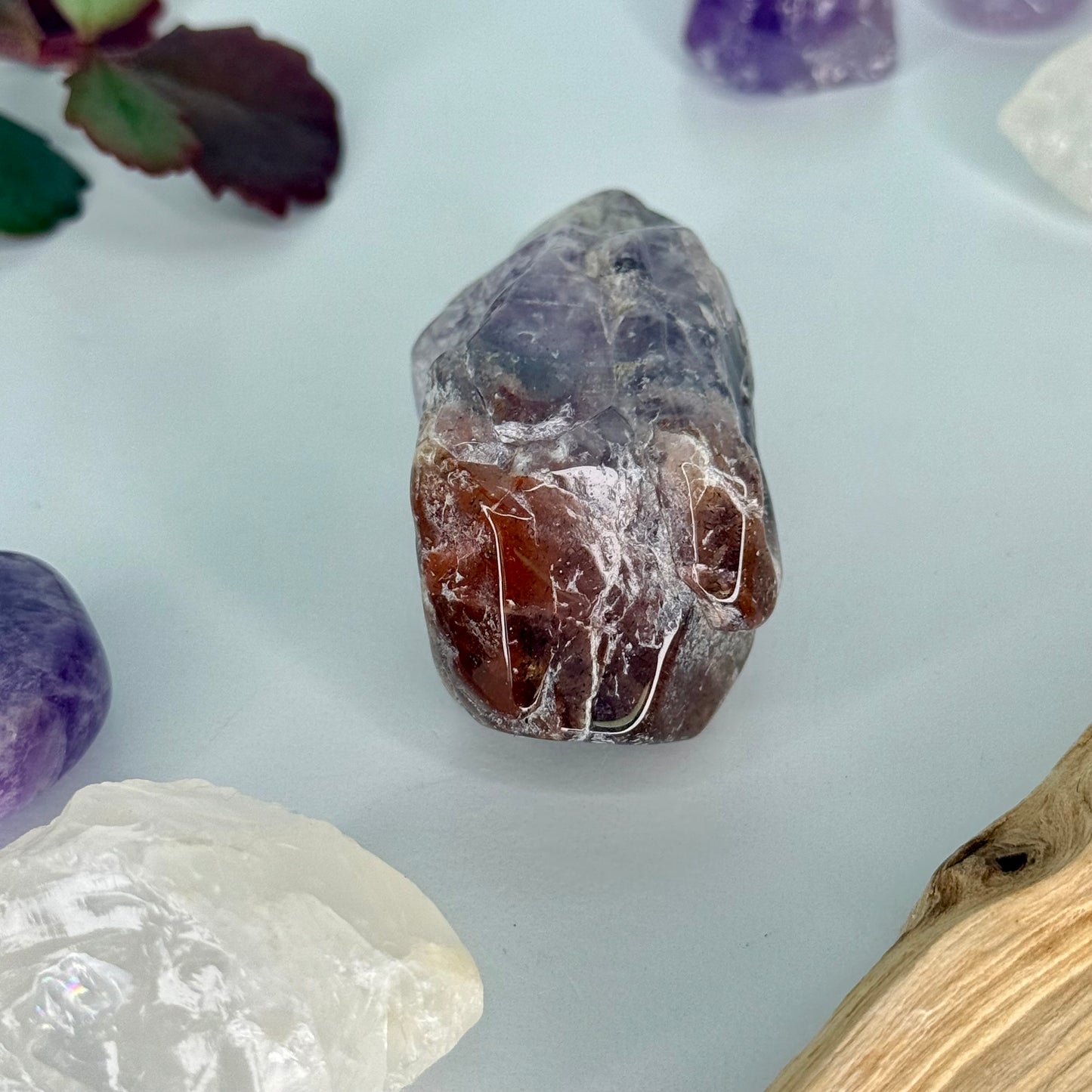 Red Cap // Amethyst // Polished // Points