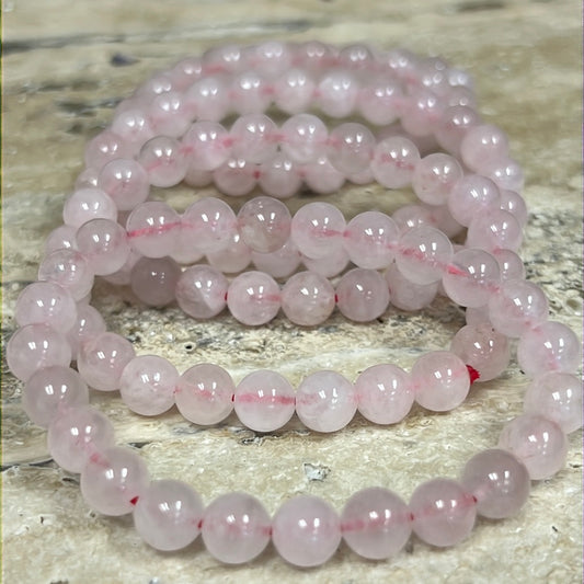 Rose Quartz // 8mm // Bracelets