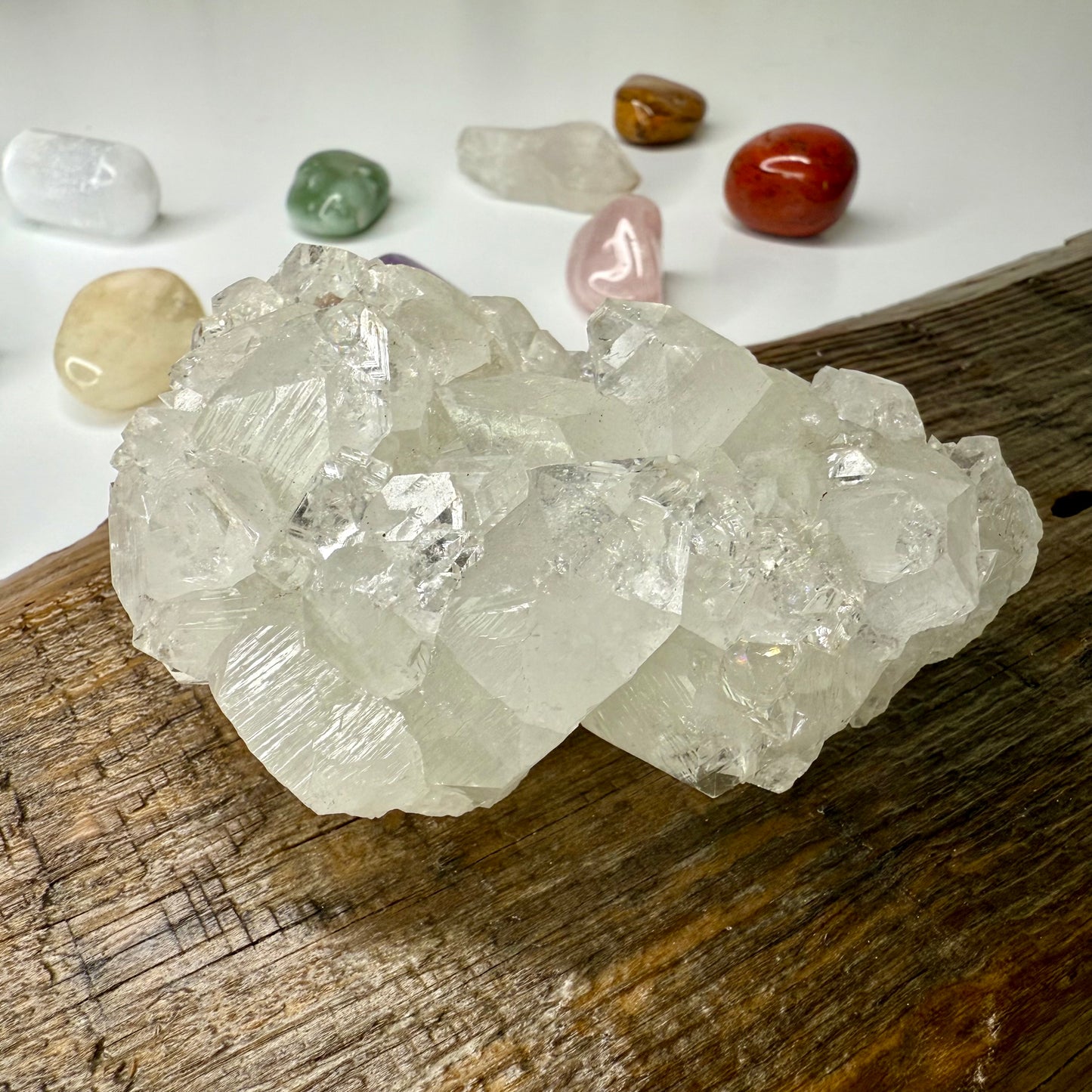 Apophyllite // Cluster
