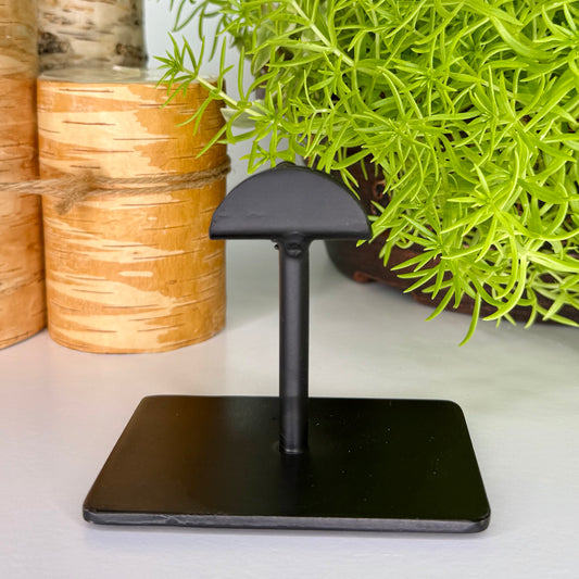 Black Matte Metal Display Stand