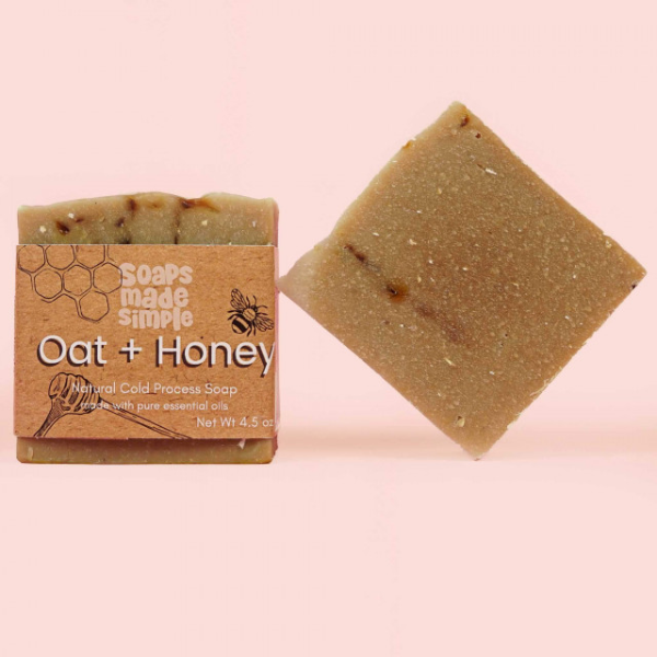 Oat & Honey // Natural Cold Process Soap