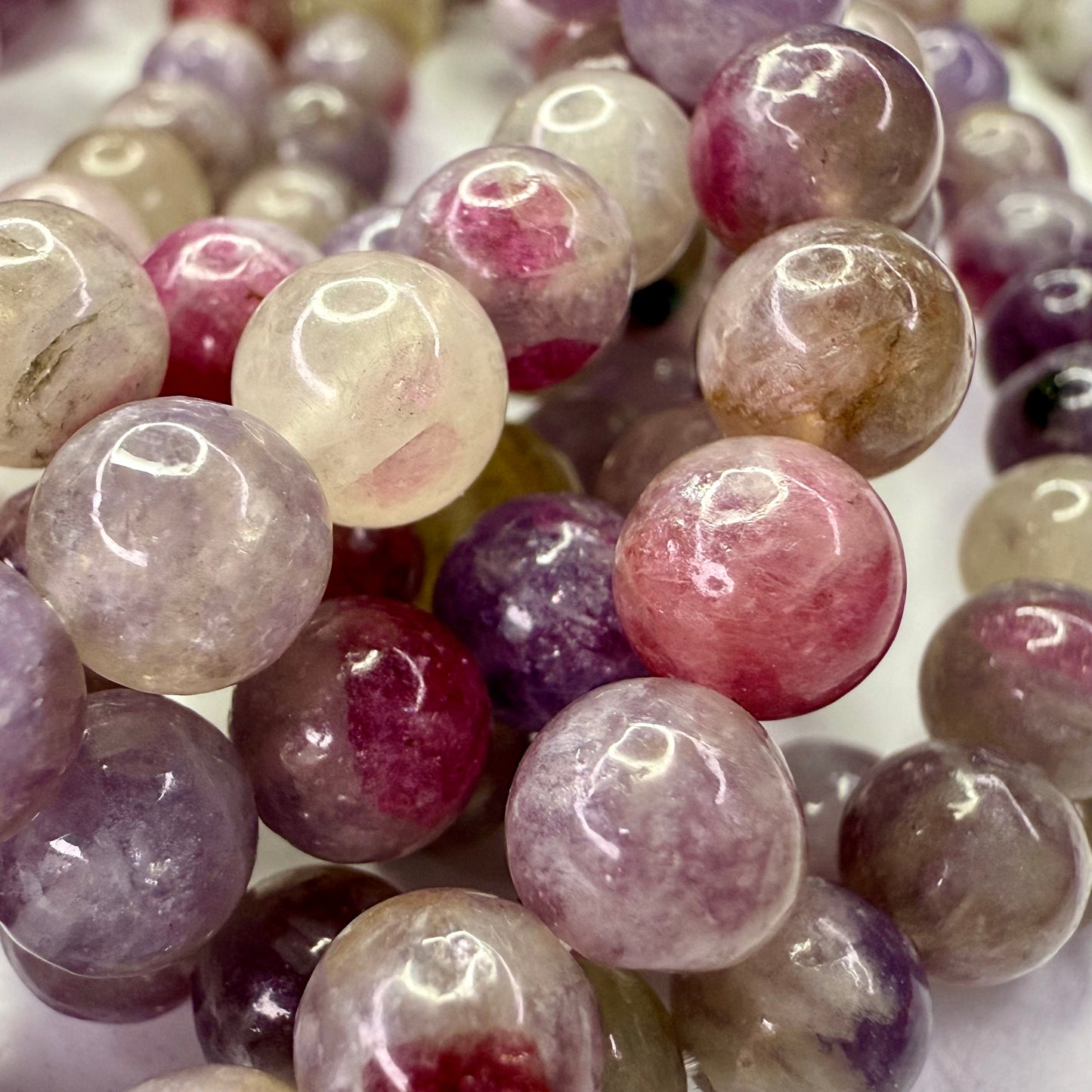 Plum Blossom // Tourmaline // 8mm // Bracelet