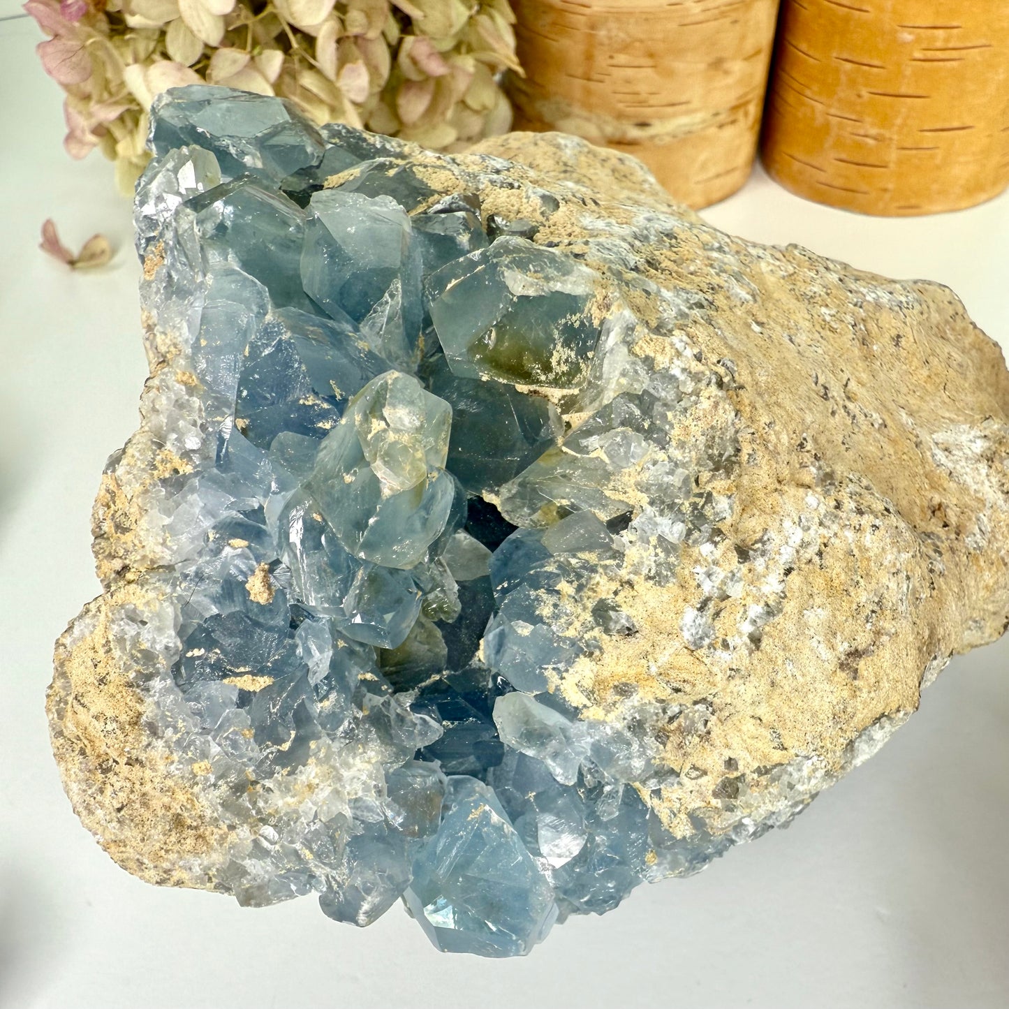 Celestite // Cluster