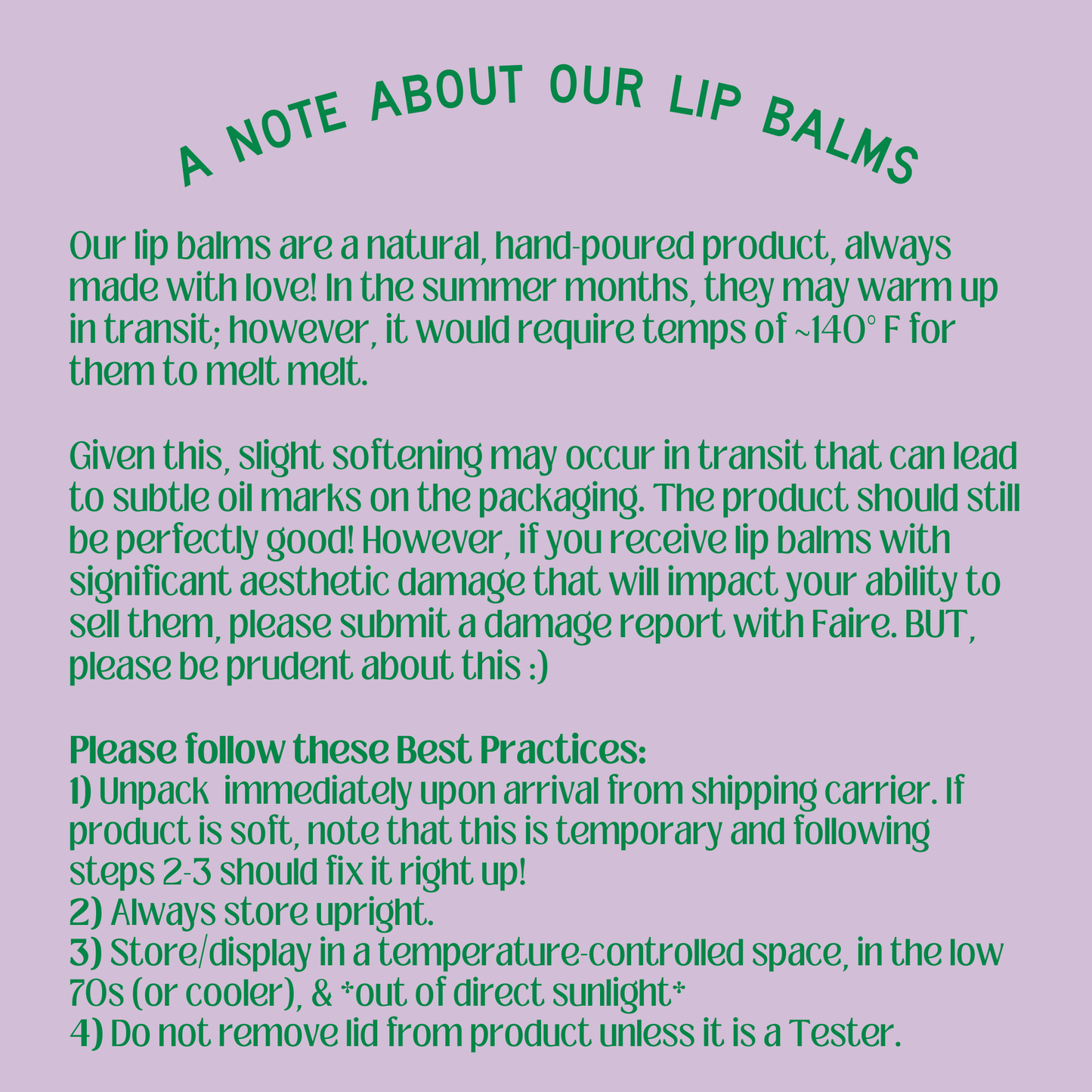 Peach Organic Lip Balm - SolRising The Rock Shop