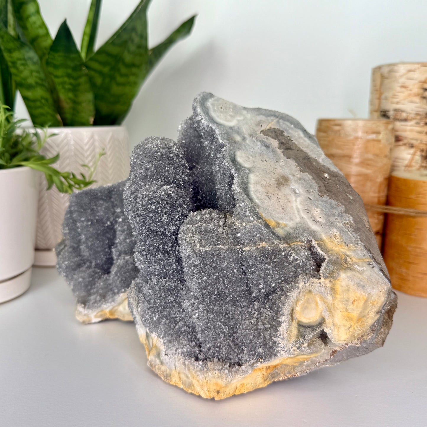 Amethyst // Black // Stalactite + Base