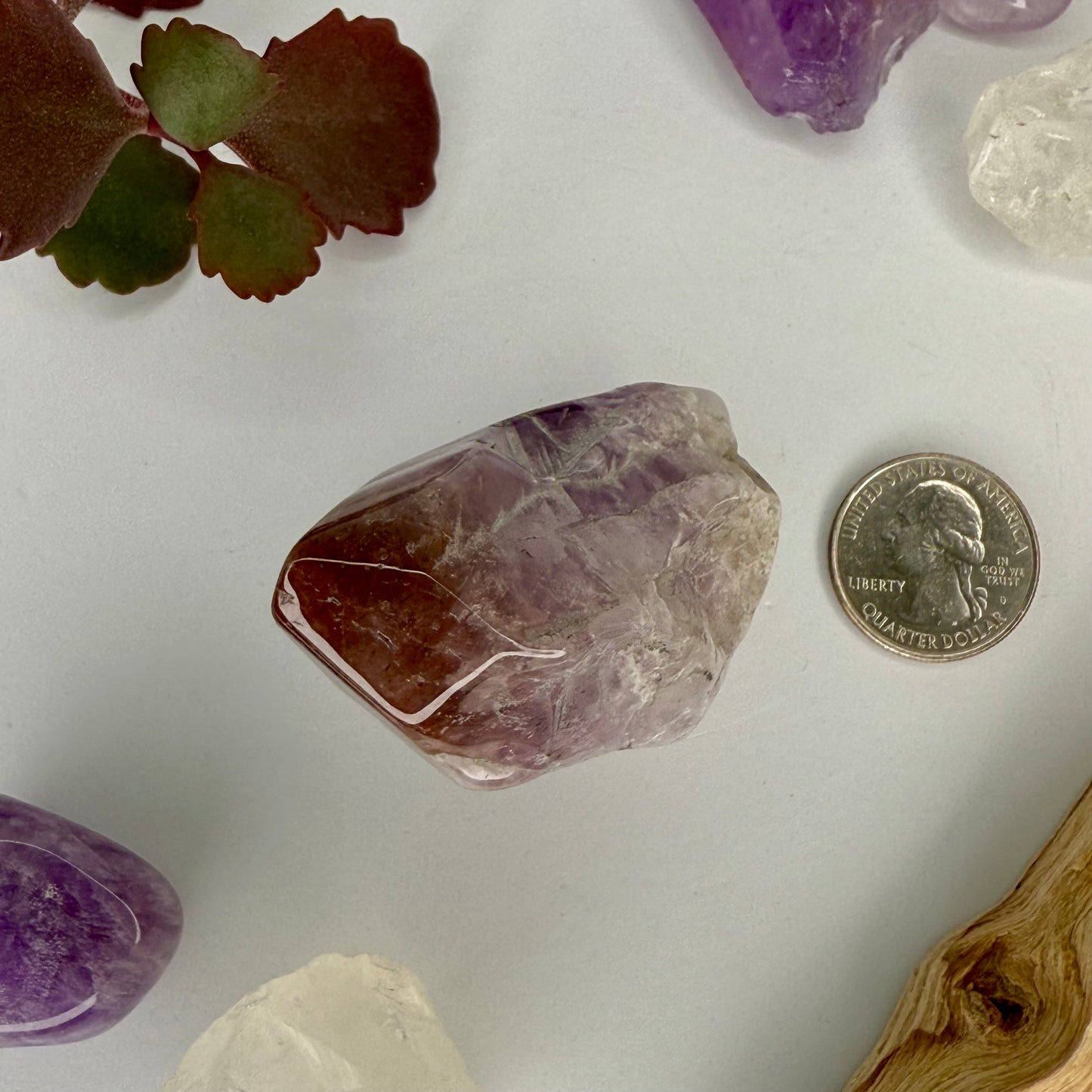 Red Cap // Amethyst // Polished // Points