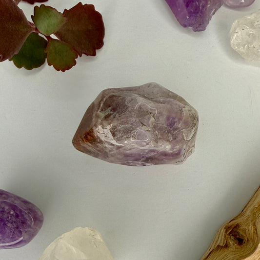 Red Cap // Amethyst // Polished // Points