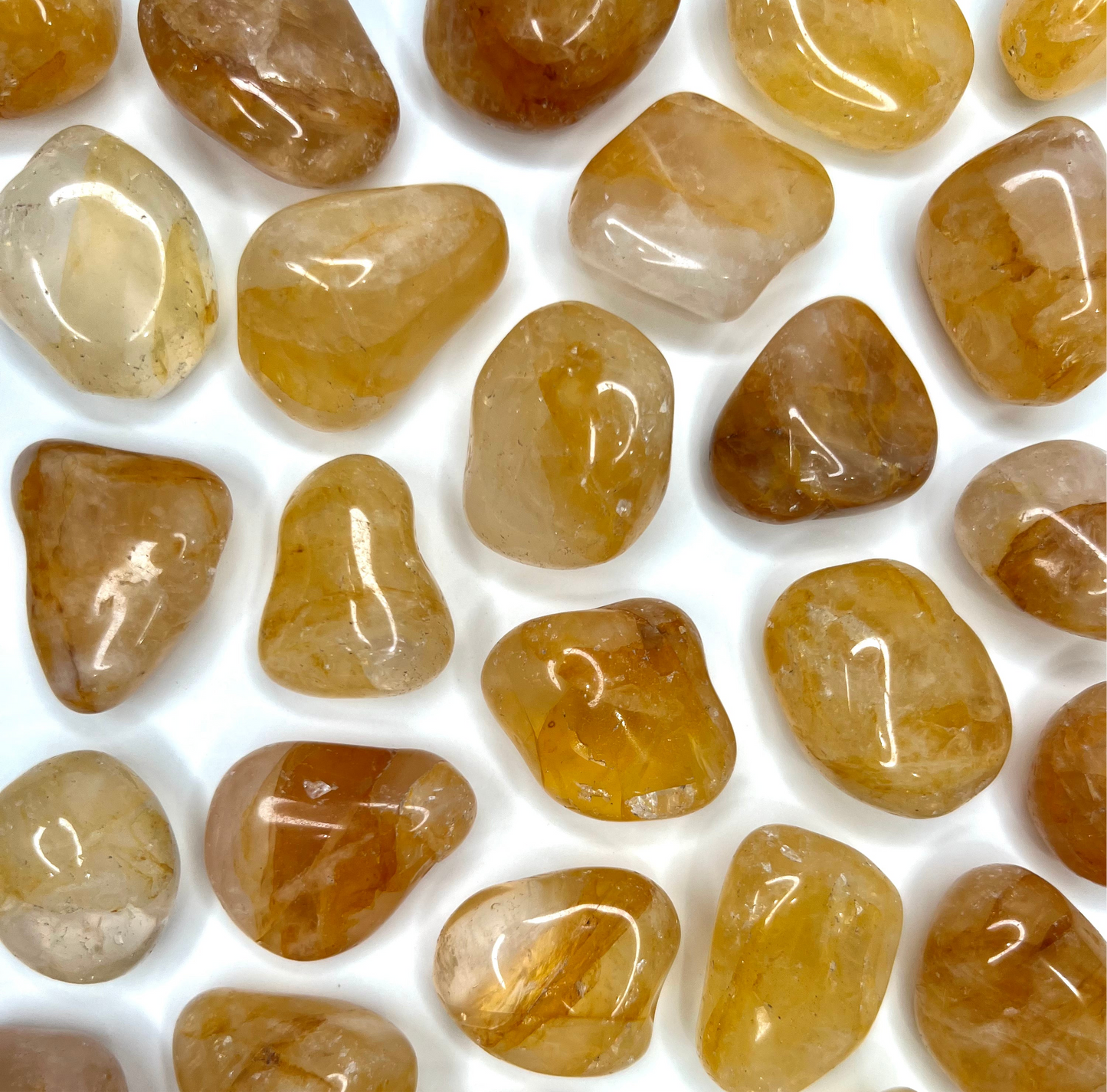 Quartz // Golden Healer // Tumbled - SolRising The Rock Shop