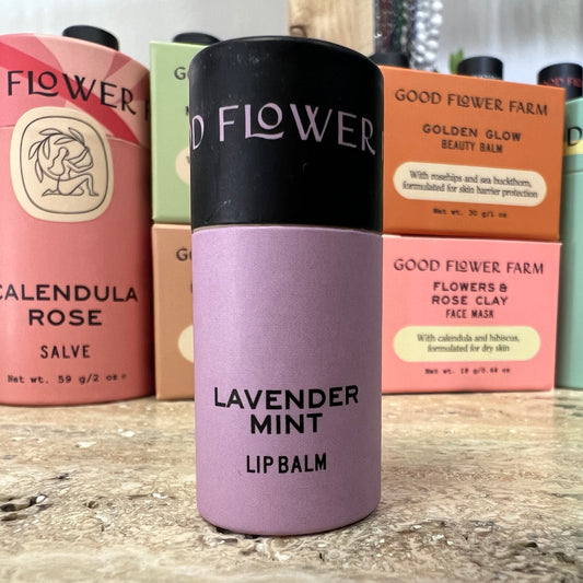 Lavender Mint Lip Balm // Good Flower Farm