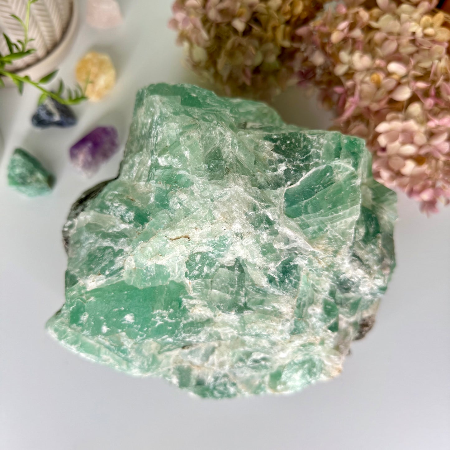 Fluorite // Green // Natural Finish