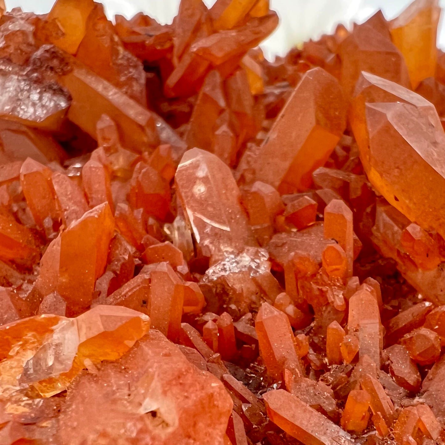 Quartz // Tangerine // Cluster