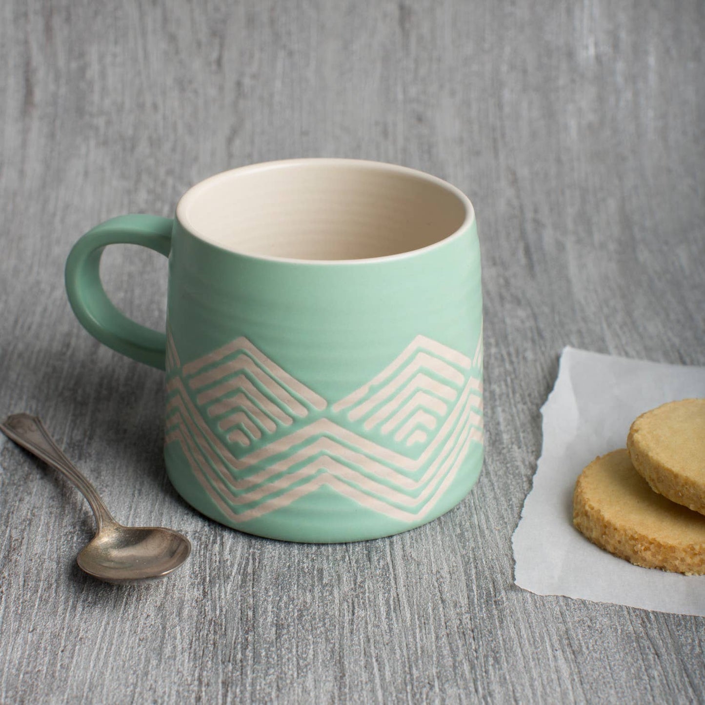 Mint // Stoneware Mug