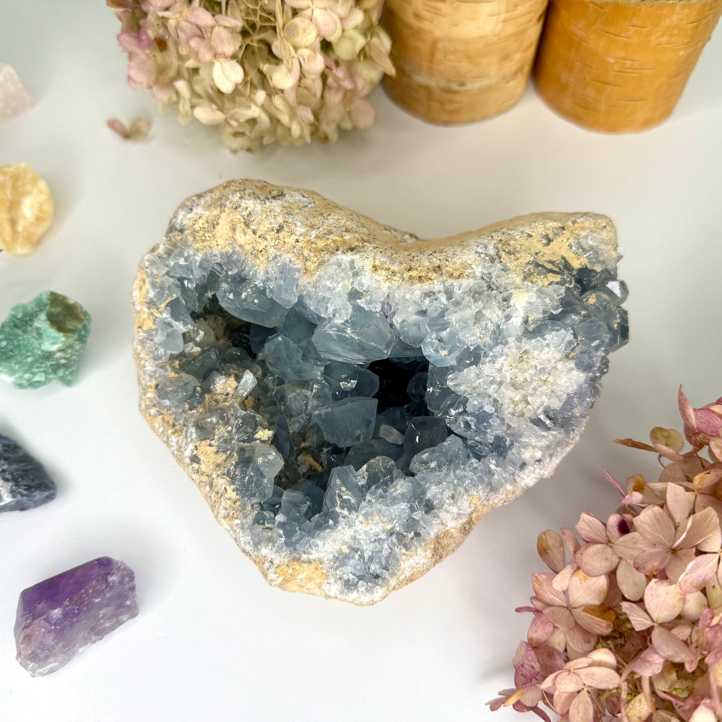 Celestite // Cluster