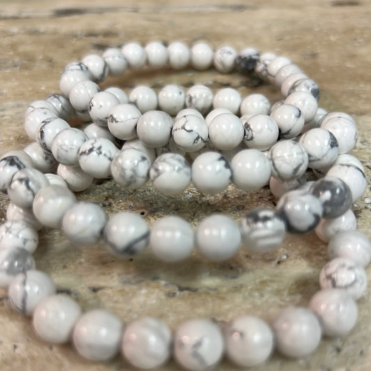 Howlite // 8mm // Bracelet
