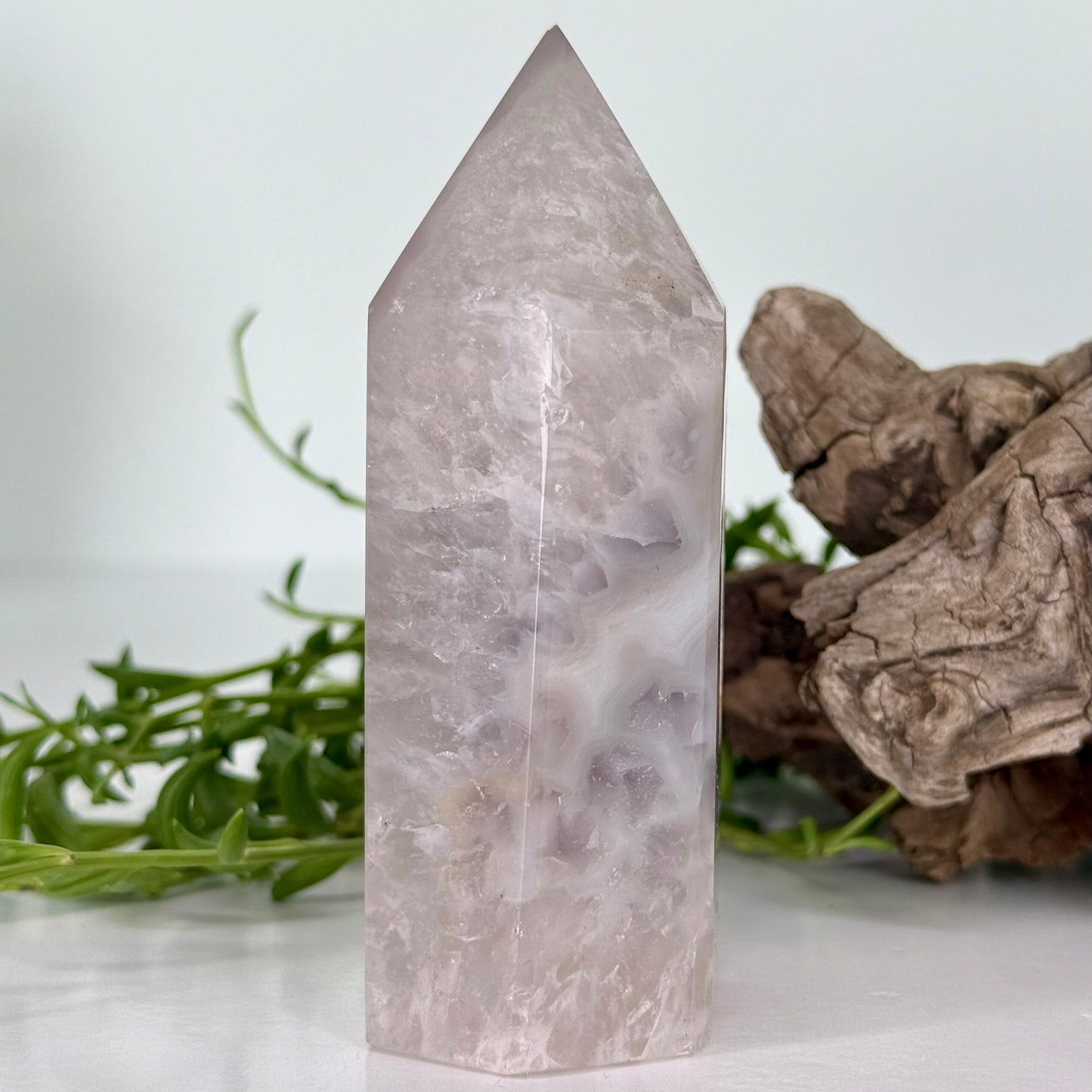Agate // Tower w/ Druzy