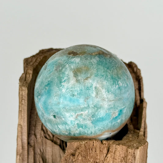 Aragonite // Blue // Sphere