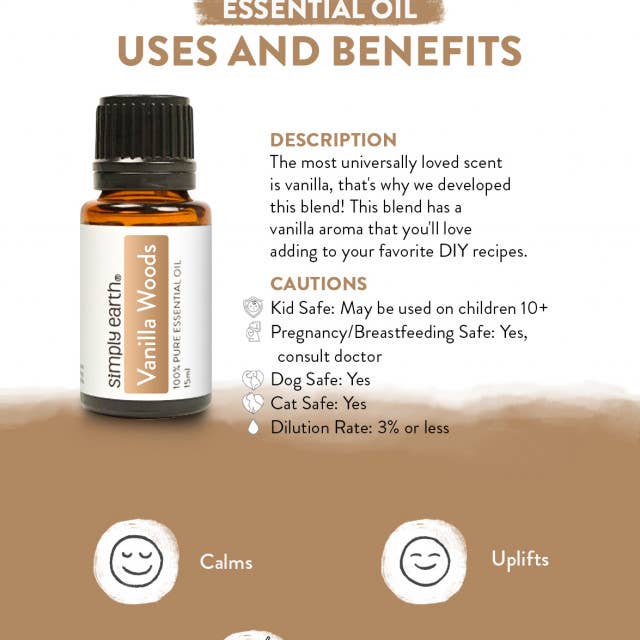 Vanilla Woods // Essential Oil Blend 15ml