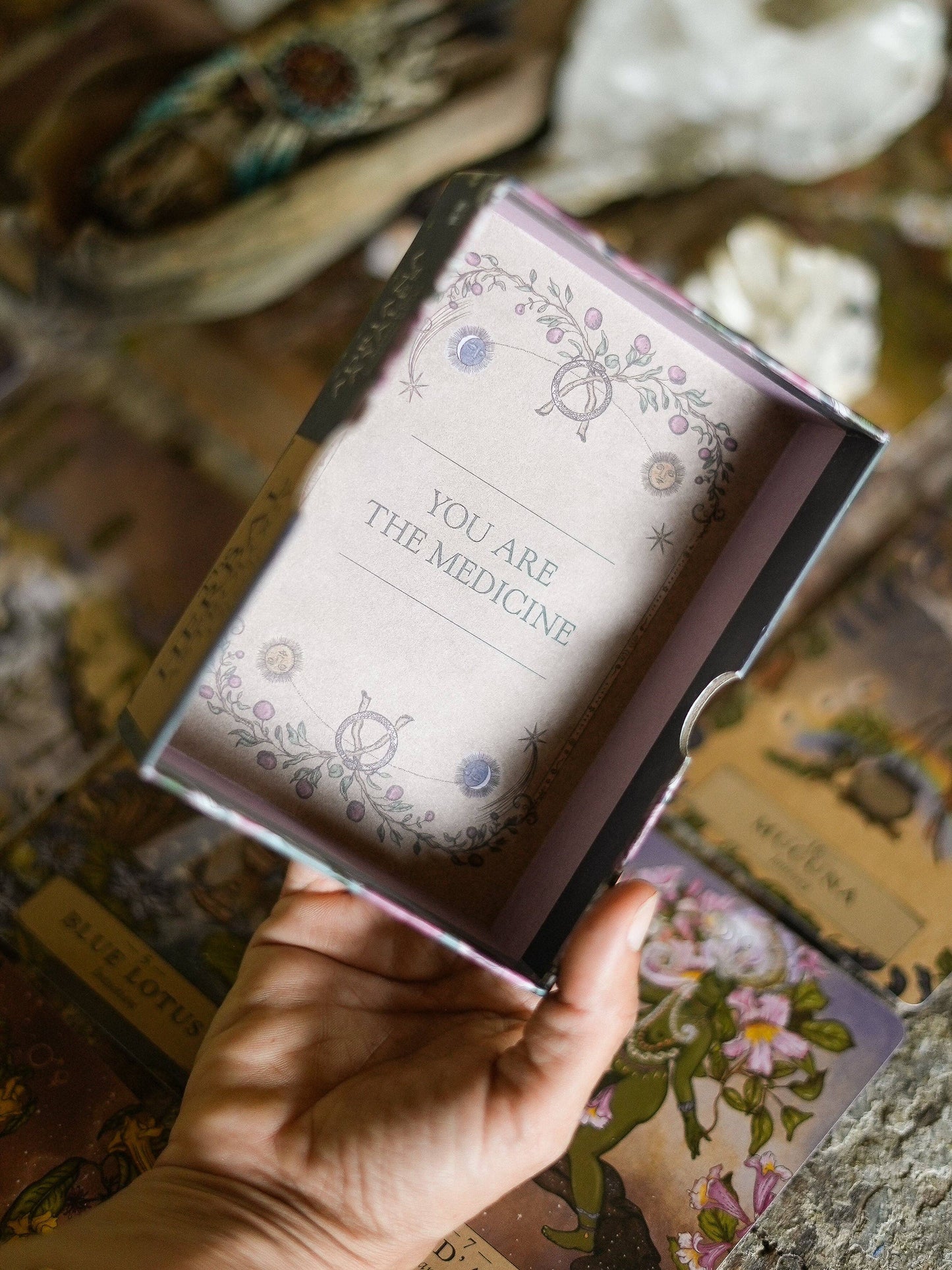 Herbal Astrology Oracle // 55-Card Deck + Guidebook