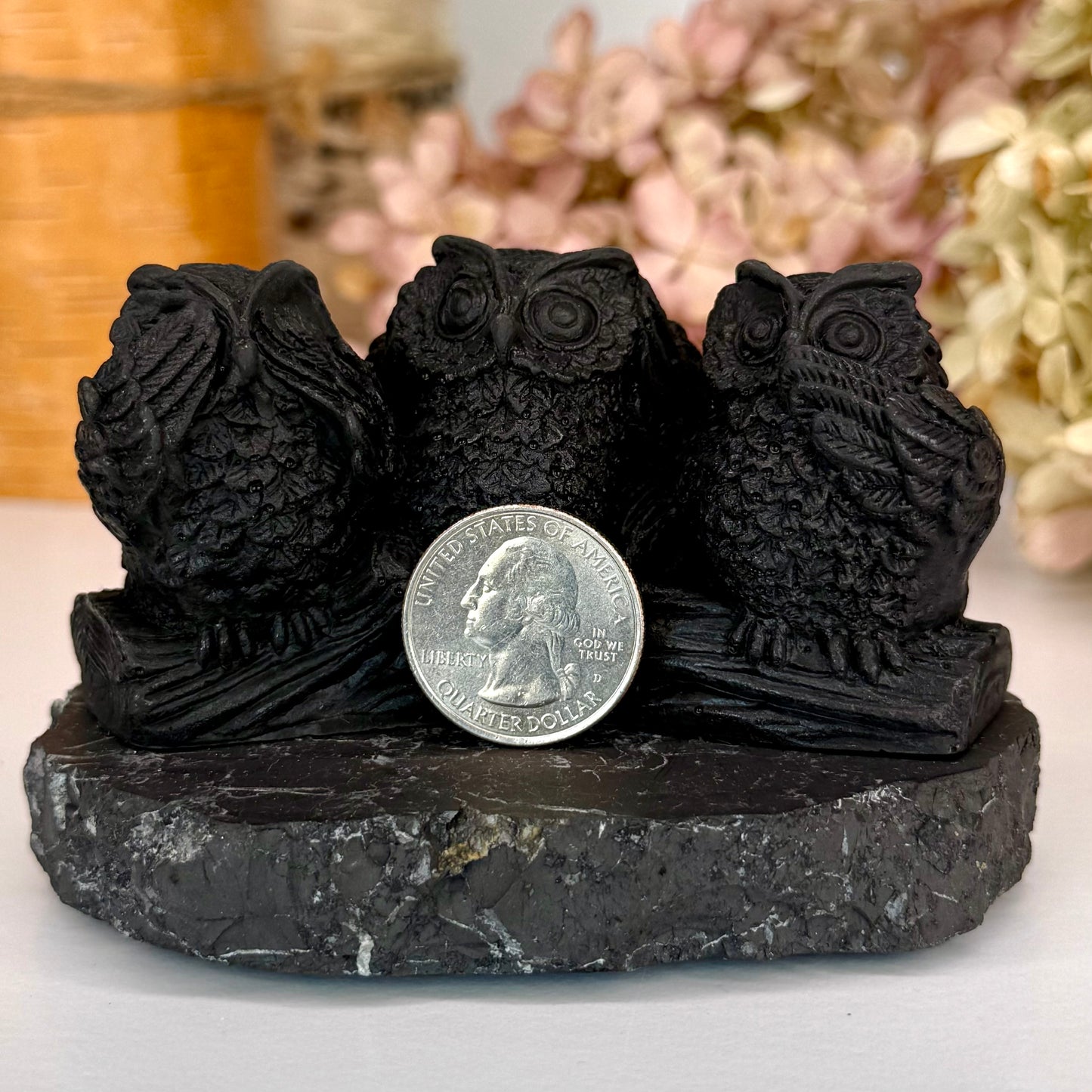 Shungite // Owl // See, Hear, Speak No Evil