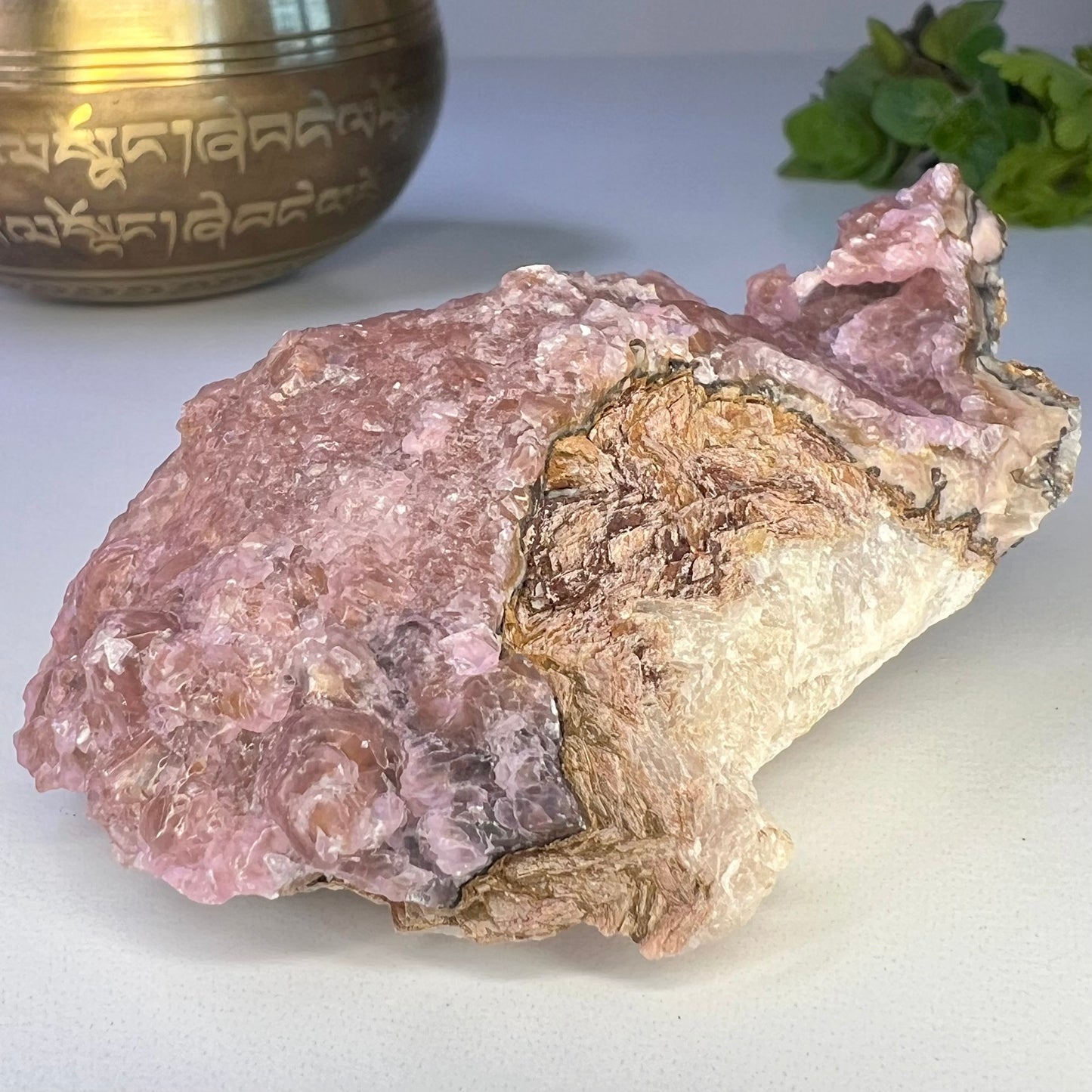 Cobalt Calcite // Rough