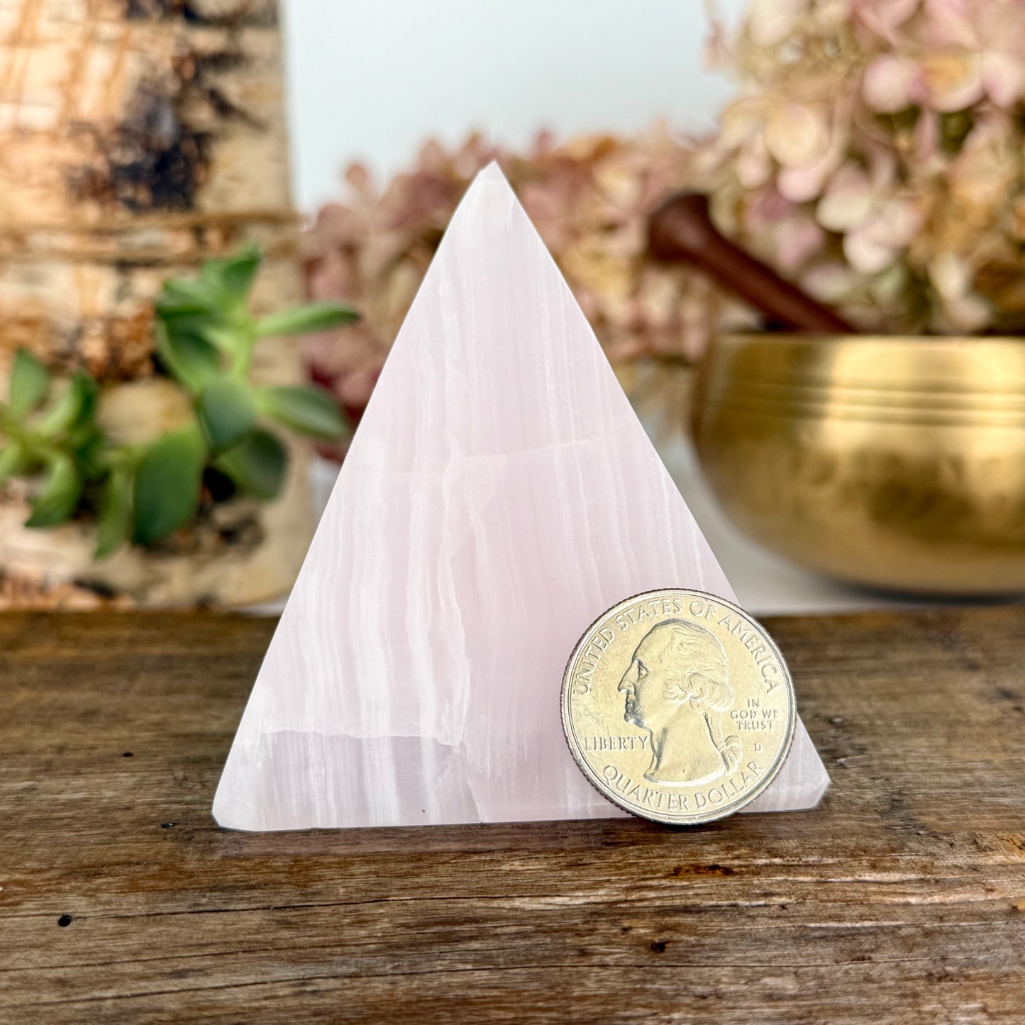 Calcite // Pink Mangano // Pyramid