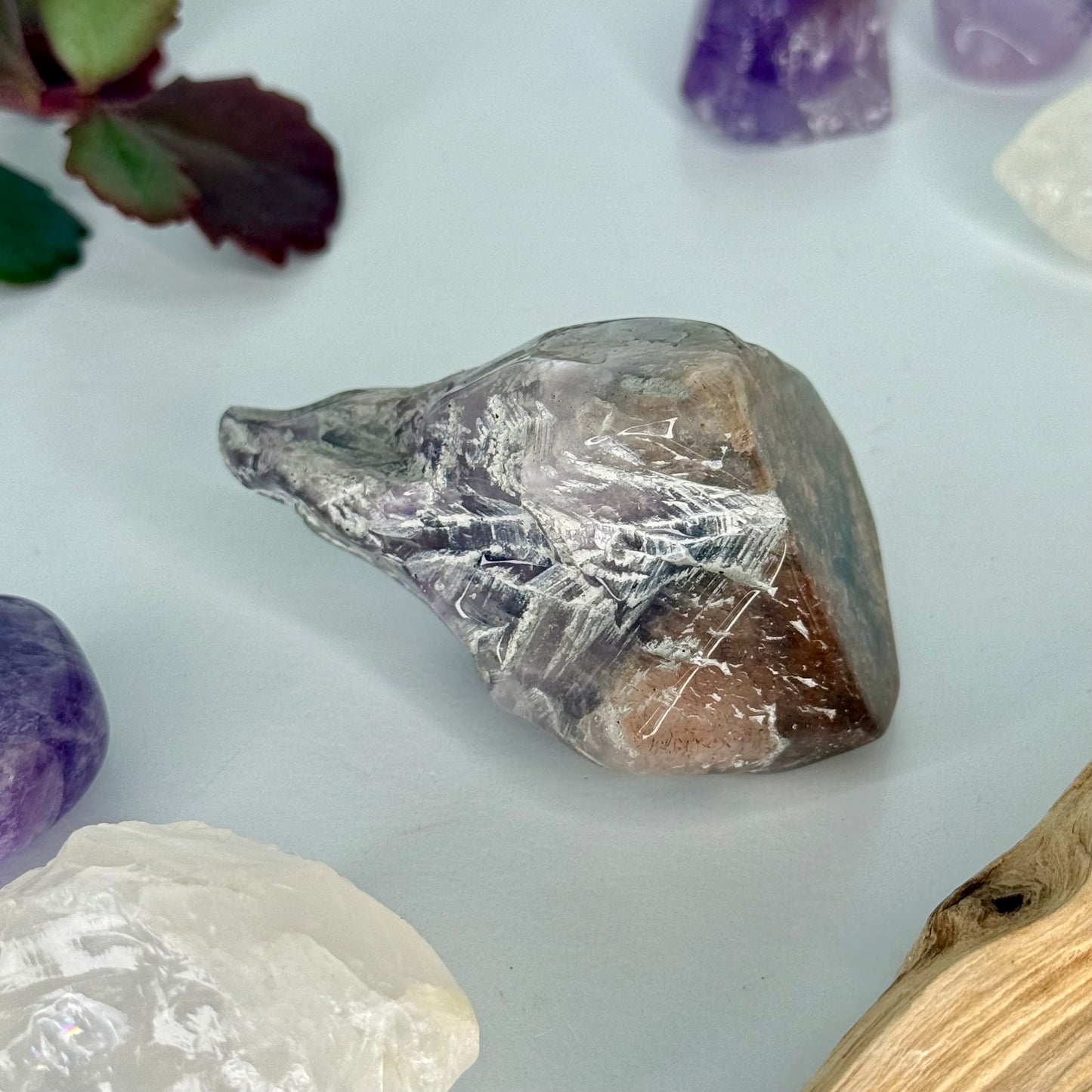 Red Cap // Amethyst // Polished // Points