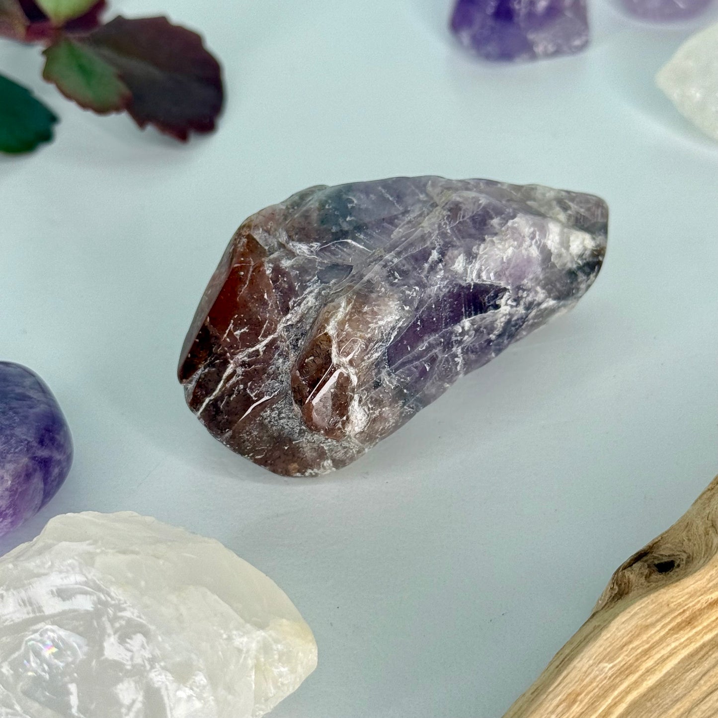 Red Cap // Amethyst // Polished // Points