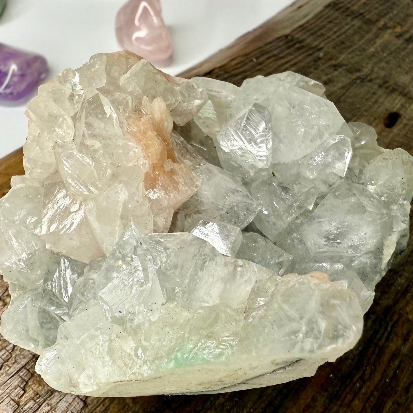 Apophyllite // Cluster