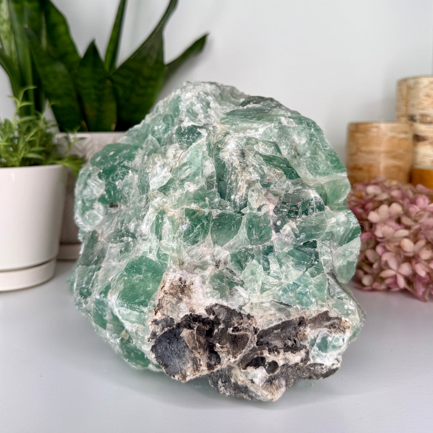 Fluorite // Green // Natural Finish