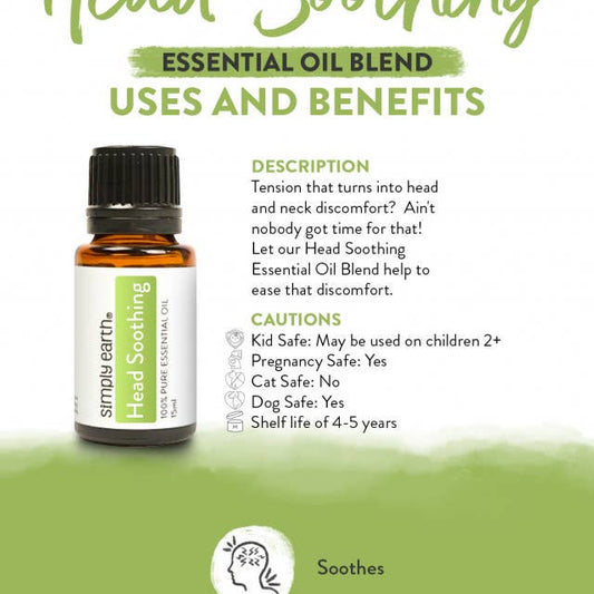 Head Soothing // Essential Oil Blend 15ml